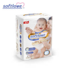 Softlove Gold Pants Good Quality Soft Breathable Baby Diaper Pant (L20)