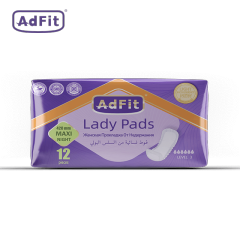 AdFit MAXI Night 420mm Lady Pads OEM Light Incontinence Pads Supplier
