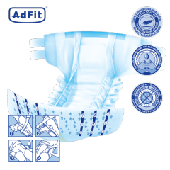 Customized Cheap Super Absorbent Disposable Adult Diapers Factory