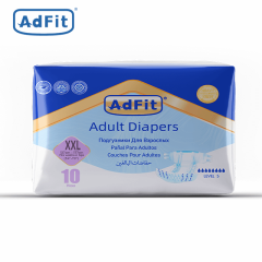 Customized Cheap Super Absorbent Disposable Adult Diapers Factory