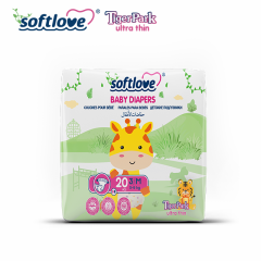 Softlove TigerPark Baby Diaper pH-Balanced Baby Diaper Nappies Factory