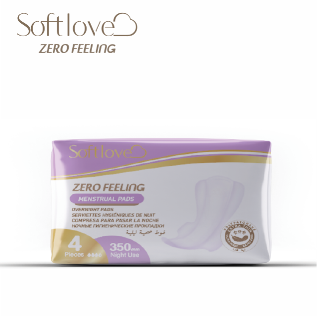 OEM Factory 350mm Sanitary Napkins Hot Selling Menstrual Pad Wholesale