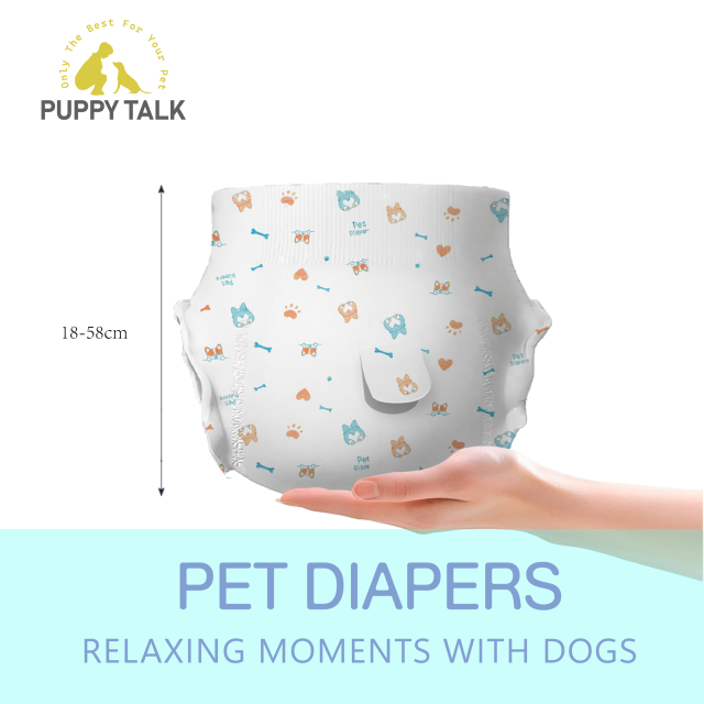 PUPPY TALK Disposable Pet Diaper Low Price Nappy Male Female Supplier