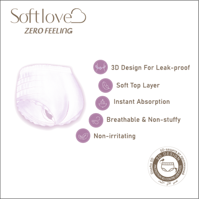 Wholesale Disposable Period Pants Cheap Sanitary Panties Factory