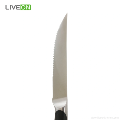 POM Handle Stainless Steel Serrated Steak Knife