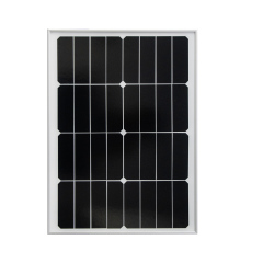 Painel de bateria de célula solar de 40 W Painel fotovoltaico de geração de energia monocristalina