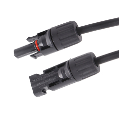 Waterproof Dustproof mc4 to mc4 extension cable For Panel Parallel Connection