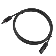 Waterproof Dustproof mc4 to mc4 extension cable For Panel Parallel Connection