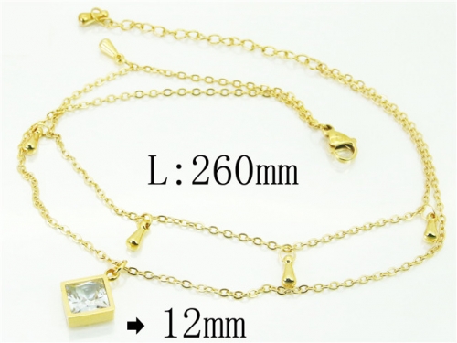 Stainless Steel Jewelry Wholesale - Stainless Steel Anklets - HY59B0742NLD Stainless Steel Jewelry Wholesale - Stainless Steel Anklets - HY59B0742NLD