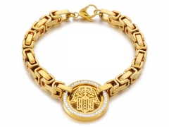 Stainless Steel Jewelry Wholesale - Stainless Steel Bracelets - HY0151B0326