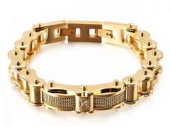 Stainless Steel Jewelry Wholesale - Stainless Steel Bracelets - HY0150B0303