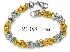 Stainless Steel Jewelry Wholesale - Stainless Steel Bracelets - HY40B0043M0