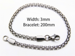 Stainless Steel Jewelry Wholesale - Stainless Steel Bracelets - HY40B0001I5