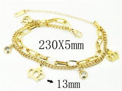 Stainless Steel Jewelry Wholesale - Stainless Steel Bracelets - HY24B0130NLX