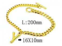 Stainless Steel Jewelry Wholesale - Stainless Steel Bracelets - HY06B1073PS