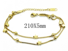 Stainless Steel Jewelry Wholesale - Stainless Steel Bracelets - HY22B0606HOA