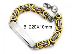 Stainless Steel Jewelry Wholesale - Stainless Steel Bracelets - HY55B0029O0