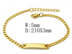 Stainless Steel Jewelry Wholesale - Stainless Steel Bracelets - HY70B0368KZ