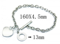 Stainless Steel Jewelry Wholesale - Stainless Steel Bracelets - HY22B0611HJD