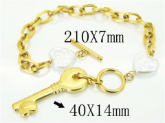 Stainless Steel Jewelry Wholesale - Stainless Steel Bracelets - HY21B0543HMA