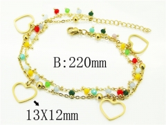 Stainless Steel Jewelry Wholesale - Stainless Steel Bracelets - HY24B0165PW