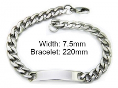 Stainless Steel Jewelry Wholesale - Stainless Steel Bracelets - HY55B0024N0
