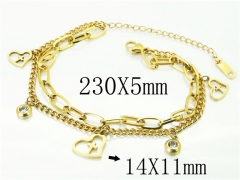 Stainless Steel Jewelry Wholesale - Stainless Steel Bracelets - HY24B0134NLD