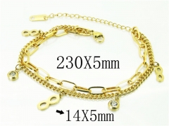 Stainless Steel Jewelry Wholesale - Stainless Steel Bracelets - HY24B0137NLY
