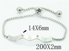 Stainless Steel Jewelry Wholesale - Stainless Steel Bracelets - HY19B0728HBB