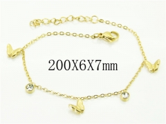 Stainless Steel Jewelry Wholesale - Stainless Steel Bracelets - HY25B0307OR