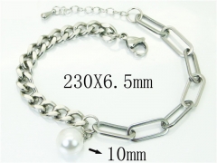 Stainless Steel Jewelry Wholesale - Stainless Steel Bracelets - HY59B1001MW