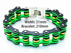 Stainless Steel Jewelry Wholesale - Stainless Steel Bracelets - HY55B0202JMS