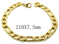Stainless Steel Jewelry Wholesale - Stainless Steel Bracelets - HY70B0122L0