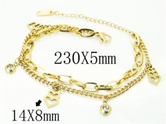 Stainless Steel Jewelry Wholesale - Stainless Steel Bracelets - HY24B0151NLZ