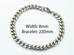 Stainless Steel Jewelry Wholesale - Stainless Steel Bracelets - HY40B0022K0