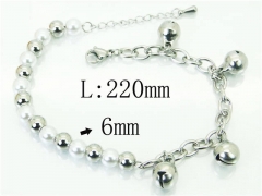 Stainless Steel Jewelry Wholesale - Stainless Steel Bracelets - HY59B0884OR