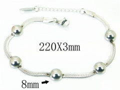 Stainless Steel Jewelry Wholesale - Stainless Steel Bracelets - HY59B1078MW