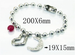 Stainless Steel Jewelry Wholesale - Stainless Steel Bracelets - HY21B0419HIB