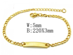 Stainless Steel Jewelry Wholesale - Stainless Steel Bracelets - HY70B0372KZ