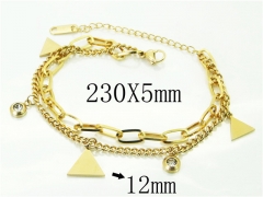 Stainless Steel Jewelry Wholesale - Stainless Steel Bracelets - HY24B0152NLX