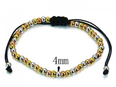 Stainless Steel Jewelry Wholesale - Stainless Steel Bracelets - HY76B1419LLW