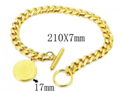 Stainless Steel Jewelry Wholesale - Stainless Steel Bracelets - HY06B1029PD