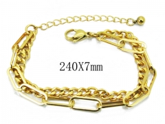 Stainless Steel Jewelry Wholesale - Stainless Steel Bracelets - HY40B0284HHQ