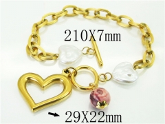 Stainless Steel Jewelry Wholesale - Stainless Steel Bracelets - HY21B0534HMT