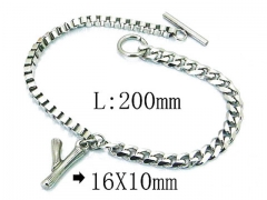 Stainless Steel Jewelry Wholesale - Stainless Steel Bracelets - HY06B1072NW