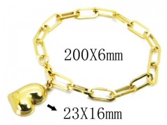Stainless Steel Jewelry Wholesale - Stainless Steel Bracelets - HY62B0401MA
