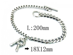 Stainless Steel Jewelry Wholesale - Stainless Steel Bracelets - HY06B1058NS