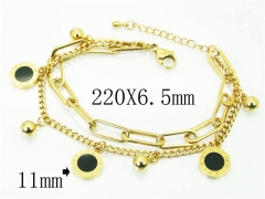 Stainless Steel Jewelry Wholesale - Stainless Steel Bracelets - HY59B0931HJB