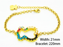 Stainless Steel Jewelry Wholesale - Stainless Steel Bracelets - HY90B0166HMA