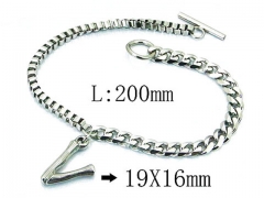 Stainless Steel Jewelry Wholesale - Stainless Steel Bracelets - HY06B1066NX